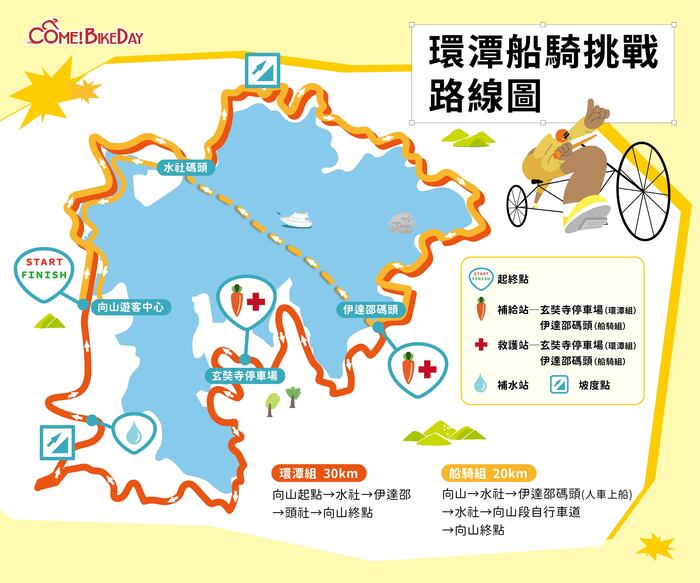 【公告】〖#ComeBikeDay #自行車嘉年華〗全活動報名開跑圖片